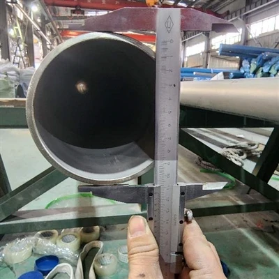 ASTM A312 TP347 347H S34700 S34709 स्टेनलेस स्टील पाइप विनिर्माण